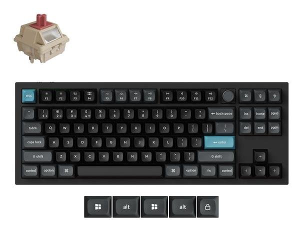 Keychron Q3 Ultra, juoda (Q3U-M1)