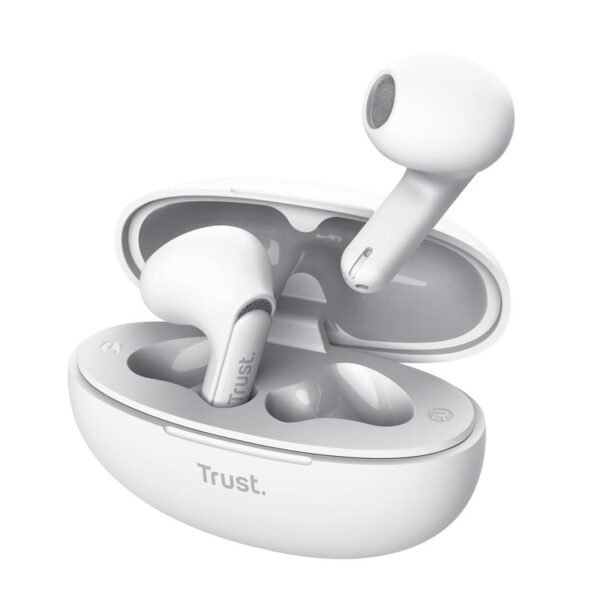 Trust Earphones YAVI BT ENC, balta