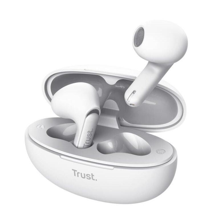 Trust Earphones YAVI BT ENC, balta