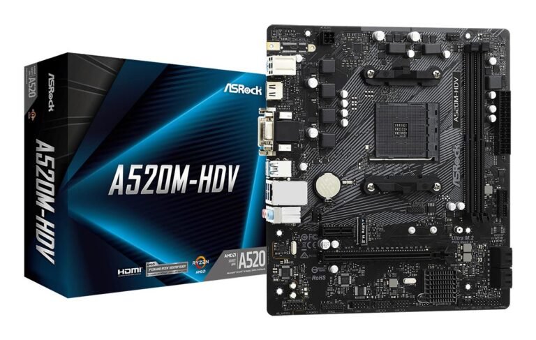 ASRock A520 AM4 Micro-ATX DDR4