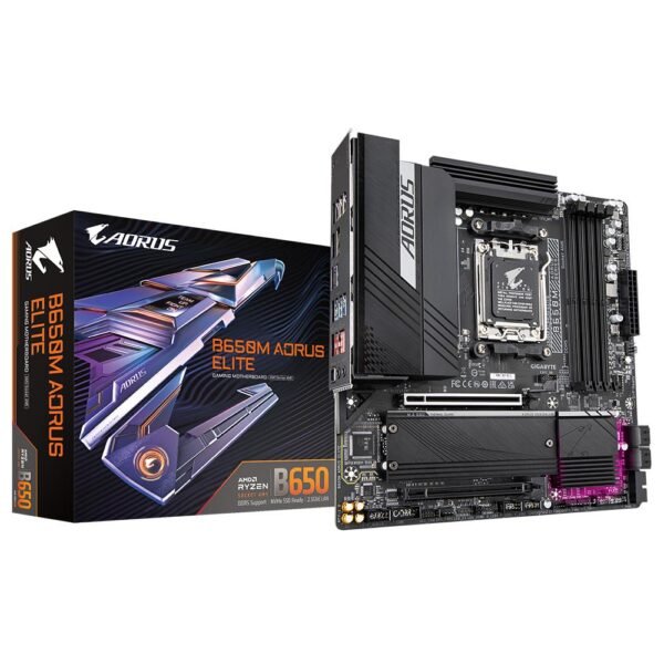 Gigabyte B650 AM5 Micro-ATX DDR5 (B650M AORUS ELITE 1.3)