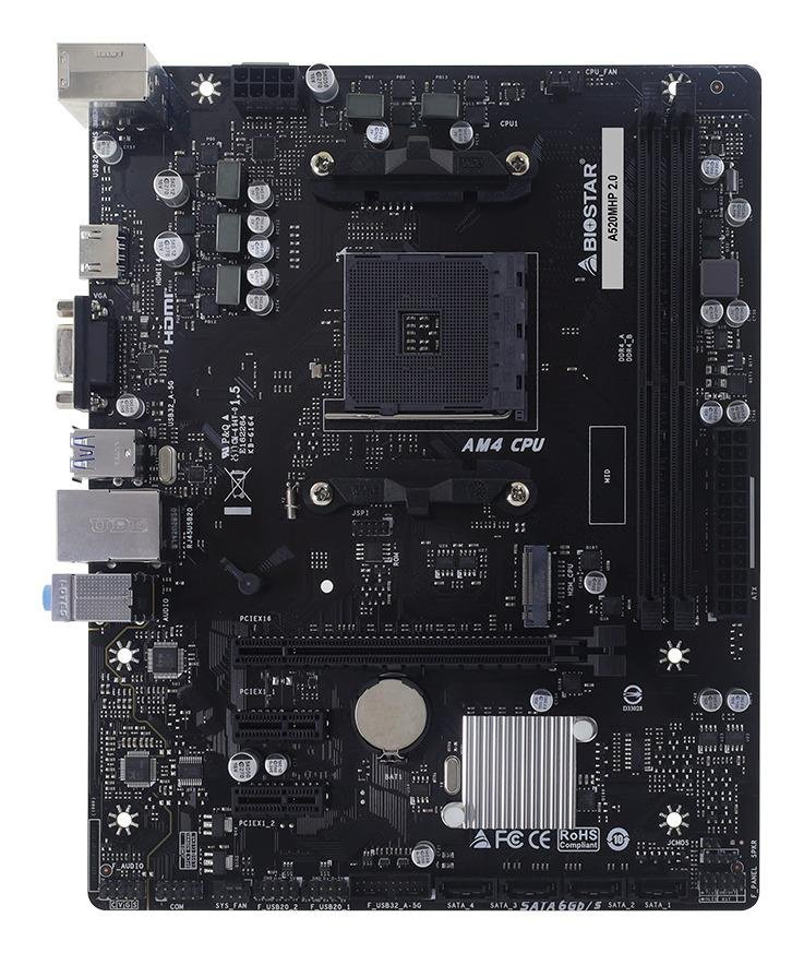 Biostar A520 AM4 DDR4
