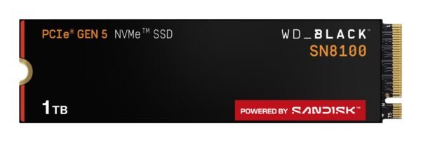 SanDisk 1000 GB M.2 PCIe 5.0 (WDS100T1X0M)