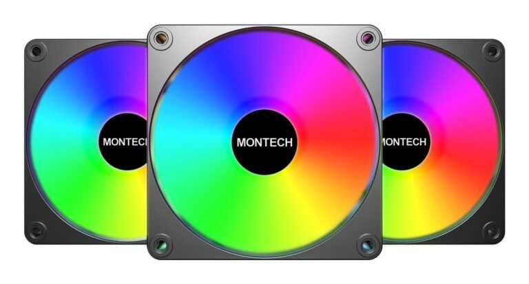 Montech 120MM GF120 V2 ARGB PWM 3I1(B)
