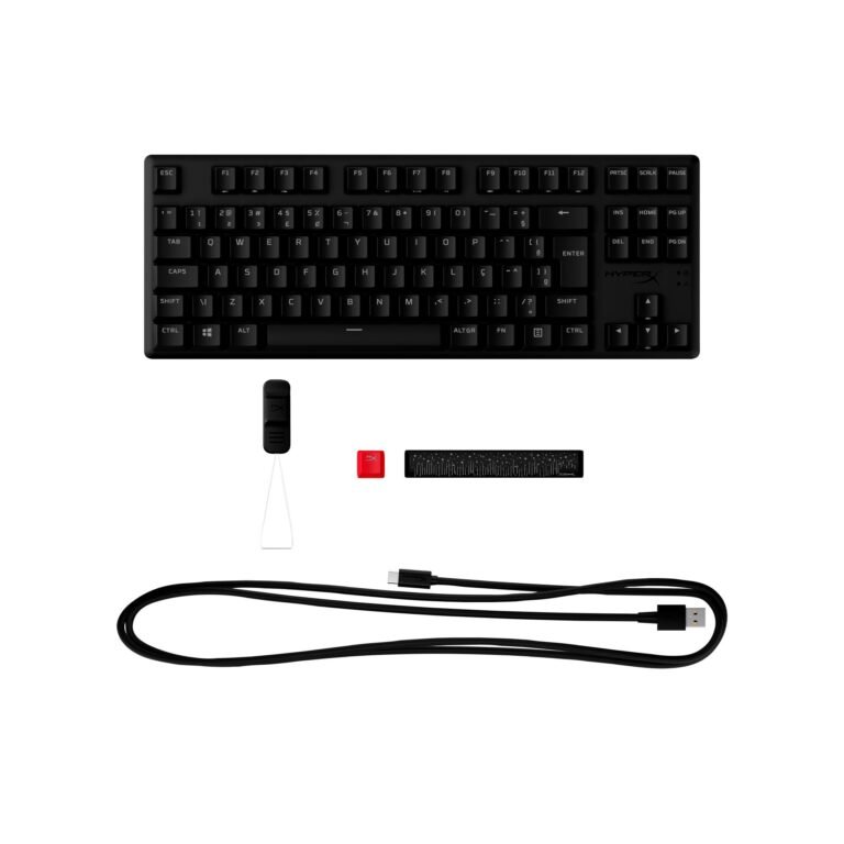 HyperX Alloy Origins CORE PBT HX, mėlyna