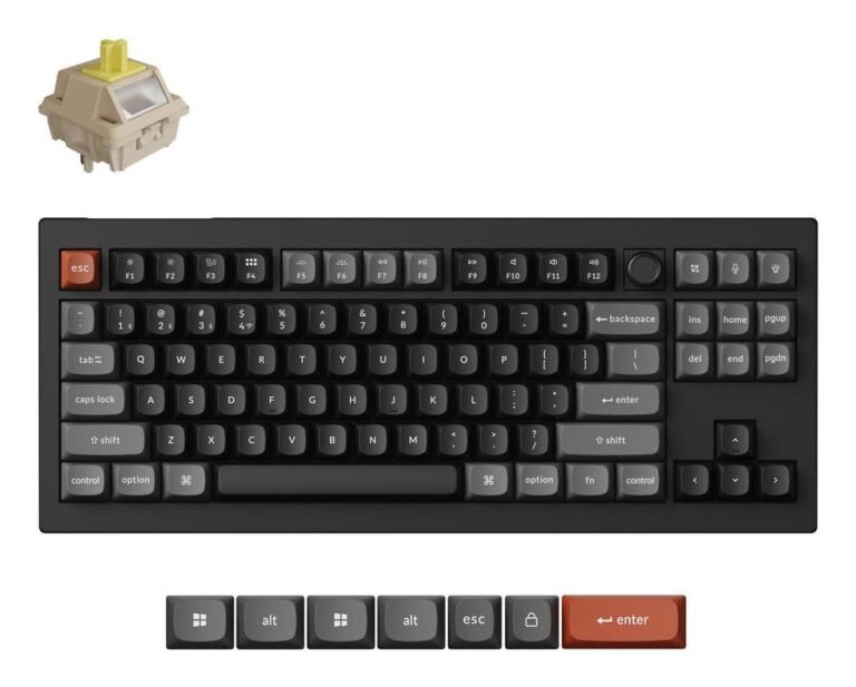 Keychron V3 Ultra, juoda (V3U-D4)
