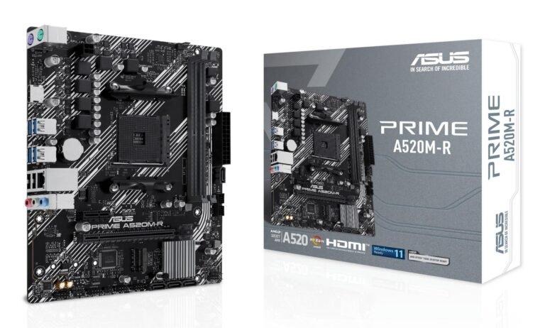 ASUS A520 AM4 Micro-ATX DDR4