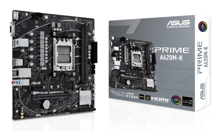 ASUS A620 Micro-ATX DDR5